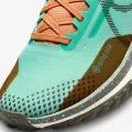 Кросівки для трейлраннінгу жіночі Nike REACT PEGASUS TRAIL 4 GORE-TEX WATERPROOF зелено-коричнево-червоні DJ7929-301