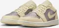 Кроссовки женские Nike AIR JORDAN 1 LOW SE бежево-фиолетовые IH4110-104