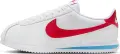 Кроссовки женские Nike CORTEZ LEATHER бело-красно-голубые DN1791-108
