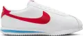 Кроссовки женские Nike CORTEZ LEATHER бело-красно-голубые DN1791-108