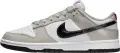 Кроссовки женские Nike DUNK LOW ESSENTIAL серо-бело-черные DQ7576-001