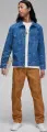 Куртка Nike JORDAN FLIGHT HERITAGE DENIM JACKET синяя FN4649-436