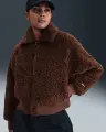 Куртка жіноча Nike SPORTSWEAR ESSENTIAL LOOSE BOMBER коричнева HV2807-265