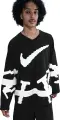 Лонгслів Nike CLUB HOCKEY чорно-білий HV1137-010