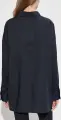 Рубашка женская Nike SPORTSWEAR CHILL POPLIN WOVEN LOOSE черная HJ0715-011