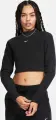 Свитшот женский Nike SPORTSWEAR PHOENIX PLUSH SLIM CROPPED COSY FLEECE черный FN3619-010