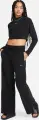Свитшот женский Nike SPORTSWEAR PHOENIX PLUSH SLIM CROPPED COSY FLEECE черный FN3619-010
