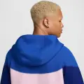 Толстовка Nike SPORTSWEAR TECH FLEECE WINDRUNNER сине-светло-розово-темно-синяя FZ4709-480