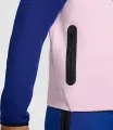 Толстовка Nike SPORTSWEAR TECH FLEECE WINDRUNNER сине-светло-розово-темно-синяя FZ4709-480
