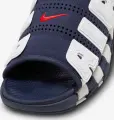 Шлепанцы Nike AIR MORE UPTEMPO темно-сине-белые FQ8699-400