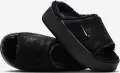 Шлепанцы женские Nike CALM ELEVATION FUR черные HV8560-001