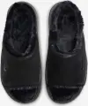 Шлепанцы женские Nike CALM ELEVATION FUR черные HV8560-001
