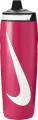 Пляшка для води Nike REFUEL BOTTLE 24 OZ 709 мл темно-рожево-біла N.100.7666.696.24