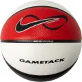 Баскетбольний м'яч Nike INFINITY GAMETACK DEFLATED біло-червоно-чорний Розмір 7 N.101.4275.616.07