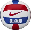 Волейбольний м'яч Nike ALL COURT VOLLEYBALL DEFLATED біло-червоно-синій Розмір 5 N.100.9072.124.05