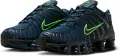 Кросівки Nike SHOX TL темно-синьо-салатові AV3595-402