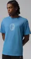 Футболка Nike JORDAN SPORT DRI-FIT GRAPHIC блакитна IM7813-484