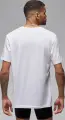 Футболки Nike JORDAN FLIGHT BASE TEE 2PK біла, чорна (2 штуки) JM0625-F66
