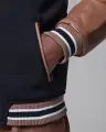 Куртка підліткова Nike JORDAN VARSITY чорно-коричнева 95D197-X1I