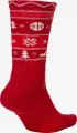 Шкарпетки Nike ELITE CHRISTMAS CREW червоно-білі SX7866-687