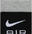 Носки Nike EVERYDAY ESSENTIALS CREW SOCKS черные, серые (2 пары) FN3149-900