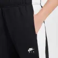 Спортивні штани підліткові Nike AIR FLEECE чорно-білі HF8811-010