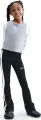 Спортивні штани підліткові Nike SPORTSWEAR CLASSIC TIGHT FLARE чорно-білі HQ9430-010