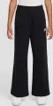Спортивні штани підліткові Nike SPORTSWEAR CLUB FLEECE WIDE-LEG чорні FZ6774-010