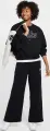 Спортивні штани підліткові Nike SPORTSWEAR CLUB FLEECE WIDE-LEG чорні FZ6774-010