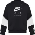 Худі підліткове Nike AIR FLEECE чорно-біле HF8812-010