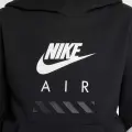 Худі підліткове Nike AIR FLEECE чорно-біле HF8812-010