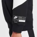 Худі підліткове Nike AIR FLEECE чорно-біле HF8812-010