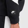 Худі підліткове Nike AIR FLEECE чорно-біле HF8812-010