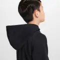 Худи подростковое Nike STANDARD ISSUE DRI-FIT FLEECE черное FZ5024-010