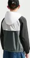 Вітровка підліткова Nike SPORTSWEAR WINDRUNNER біло-сіро-чорна IF2821-100