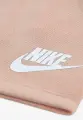 Комплект літній дитячий Nike SPORTSWEAR ALLOVER PRINT FRENCH TERRY біло-світло-коричнево-рожевий 36N043-N0K