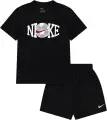 Комплект футбольной формы детский Nike SOCCER черно-белый 86N951-023