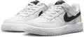 Кроссовки детские Nike AIR FORCE 1 LOW EASYON (PS) бело-черно-желтые IR3985-121