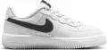 Кроссовки детские Nike AIR FORCE 1 LOW EASYON (PS) бело-черно-желтые IR3985-121
