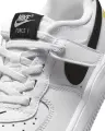 Кроссовки детские Nike AIR FORCE 1 LOW EASYON (PS) бело-черно-желтые IR3985-121