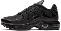 Кроссовки детские Nike AIR MAX PLUS (PS) черные CD0610-001