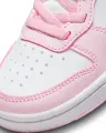 Кросівки дитячі Nike COURT BOROUGH LOW RECRAFT (PS) біло-рожеві DV5457-105