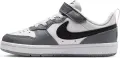 Кросівки дитячі Nike COURT BOROUGH LOW RECRAFT (PS) біло-сіро-чорні DV5457-016