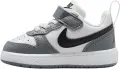 Кросівки дитячі Nike COURT BOROUGH LOW RECRAFT (TD) біло-сіро-чорні DV5458-016