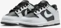 Кросівки дитячі Nike DUNK LOW (PSE) світло-сіро-чорні FB9108-010