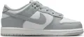 Кроссовки детские Nike DUNK LOW (PSE) серо-белые FB9108-123