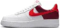 Кросівки жіночі Nike AIR FORCE 1'07 біло-бордово-червоні IR0872-101