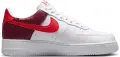 Кросівки жіночі Nike AIR FORCE 1'07 біло-бордово-червоні IR0872-101