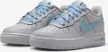 Кроссовки подростковые Nike AIR FORCE 1 LOW (GS) серо-голубые IR0270-004