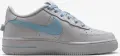 Кроссовки подростковые Nike AIR FORCE 1 LOW (GS) серо-голубые IR0270-004